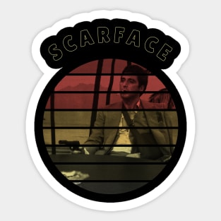 Vintage Scarface Sticker